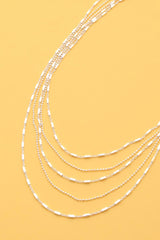 Metal Layered Necklace