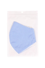 Cotton Stripe 3d Reusable Face Mask