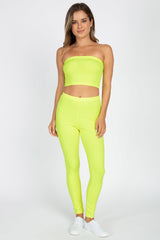 High Waist Neon Leggings