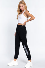 Graphic Long Jogger Pants