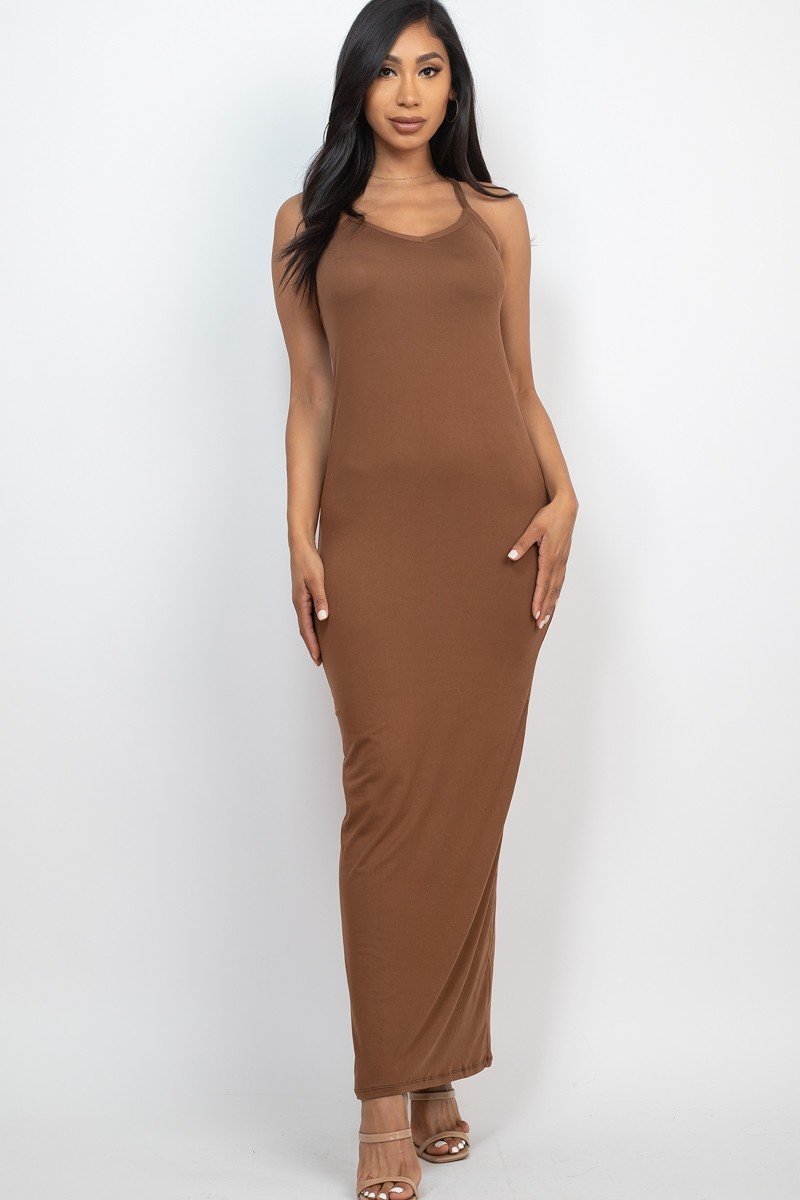 Racer Back Maxi Dress