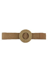 Modern Straw Round Belt