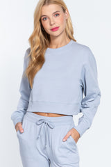 Long Sleeve Crew Neck Sweatshirt