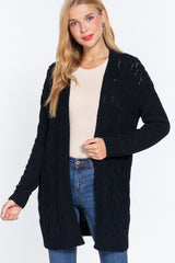 Chenille Sweater Cardigan