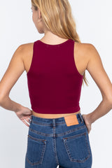 Halter Neck Crop Top