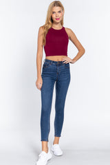 Halter Neck Crop Top