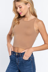 Halter Neck Crop Top