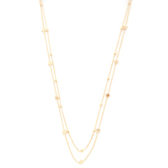 Dainty Star Charm Beaded Layered Necklace