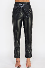 Faux Leather Pants