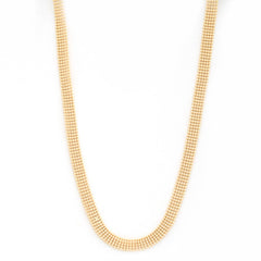 Sodajo Gold Dipped Brass Chain Necklace