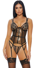 Nothin Bud Trouble Bustier Set